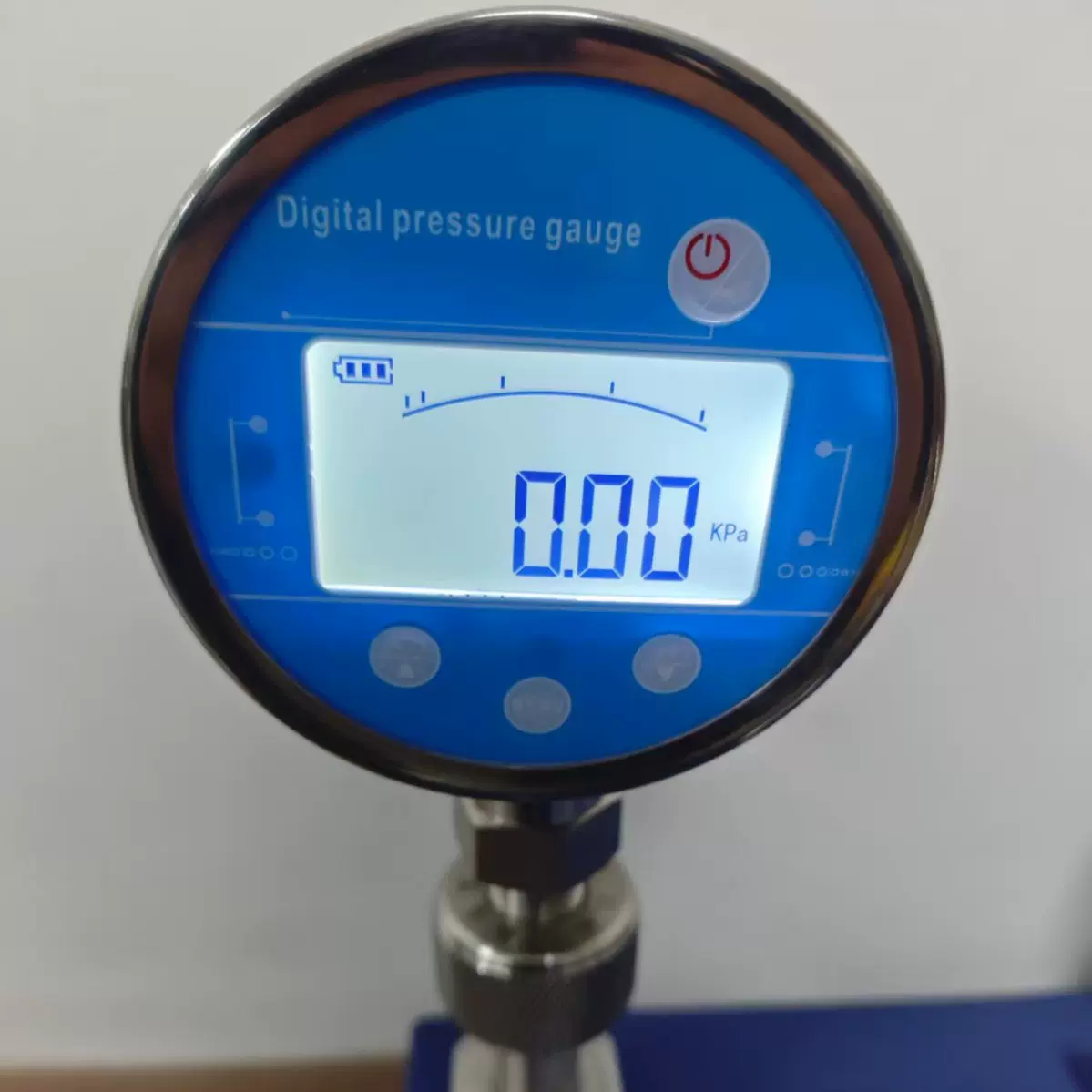 西安隔膜数字压力表 压力计五位显示带触摸按键 厂家直销