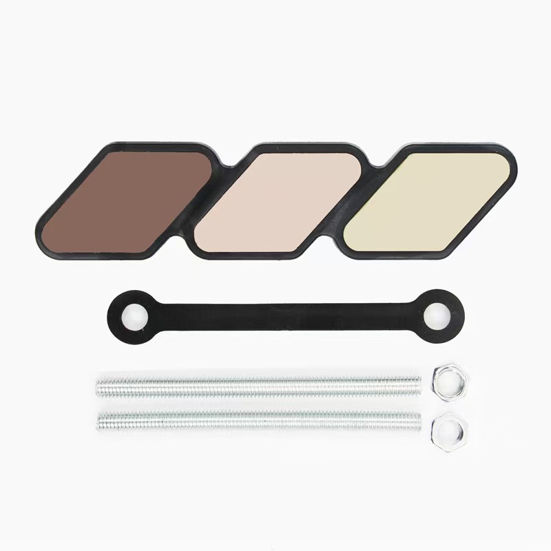 Suitable for Toyota Tacoma 4Runner Tundra Grille Three-Color Small Logo Modified Car Sticker Car Logo