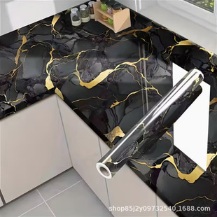 60cm 3D cartoon wallpaper self-adhesive waterproof moisture-proof pvc wall desktop stove decorative wallpaper stickers without glue