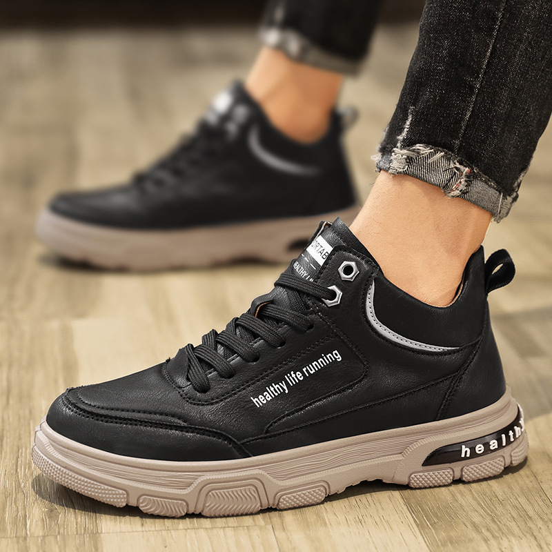 2024 Otoño Invierno Medium Skate Shoes Live Skin Tide con herramientas al aire libre transpirables Casual In Show Shoes para hombres
