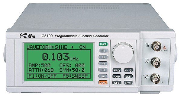 UNISOURCE G 5100  15MHz可编程扫描功能发生器