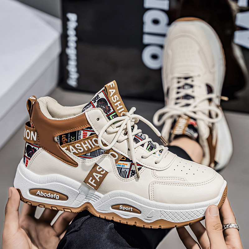 2026 nuevos zapatos de primavera de hombre, zapatos deportivos casuales, zapatos transpirables, zapatos de hombre con suela gruesa