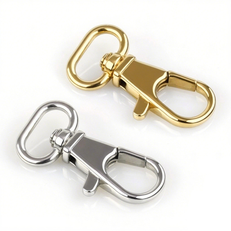 Stainless Steel Keychain Luggage Hardware Jewelry Accessories Fish Mouth Buckle Head Hook Buckle Plate Buckle Spring Buckle Factory Ready Stock Stainless Steel Keychain Luggage Hardware Jewelry Accessories Fish Mouth Buckle Head Hook Buckle Plate Buckle Spring Buckle Factory Ready Stock