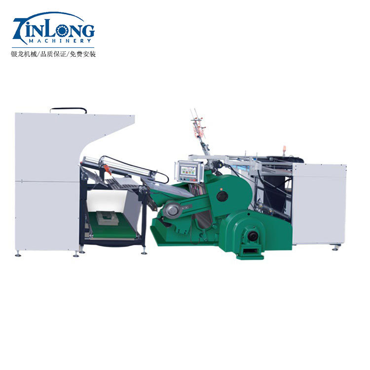 全自动压痕清废机 250克纸板-5层瓦楞坑纸 胶片全自动模切清废机