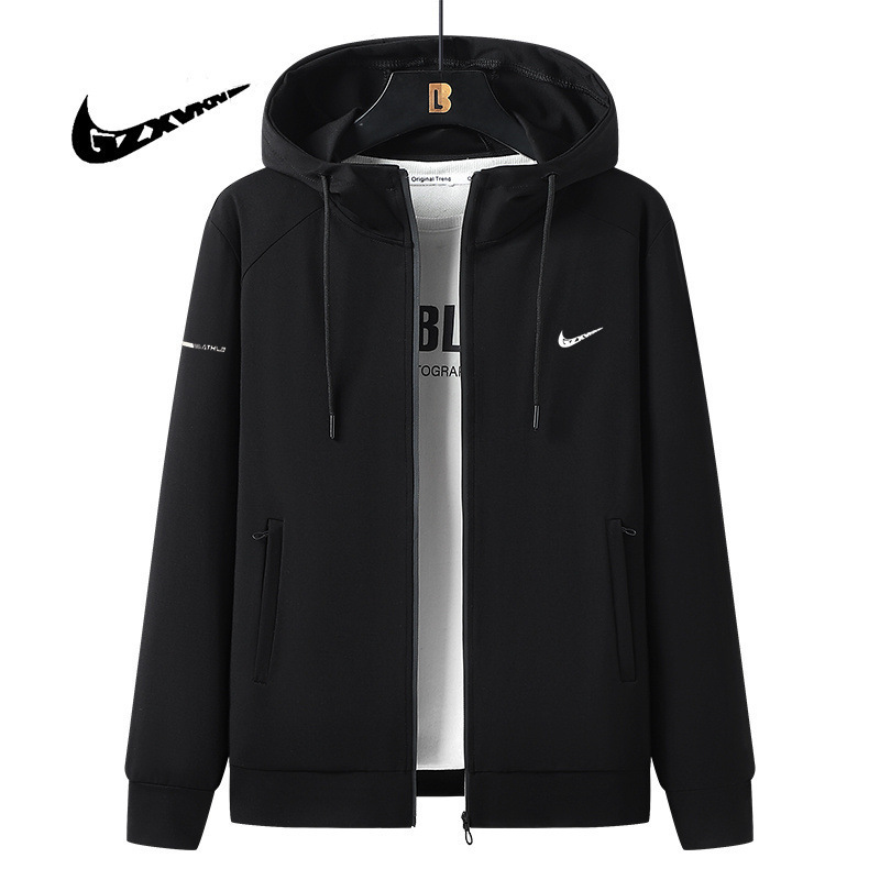 High-end Zipper Shirt Autumn New Men's Cardigan Sweater Loose Casual Large Size Hoodie Men's Coat Men's Wear