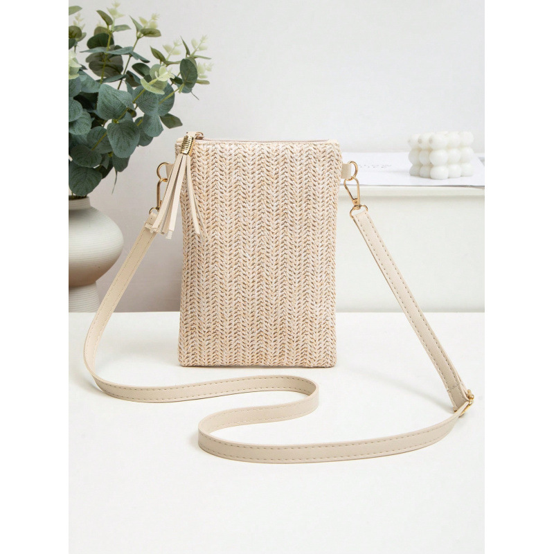 Transfronterizos de encaje trenzado damas mochila de moda algodón hueco bolso de hombro bolso de brazo bolso de mano bolso vacacional