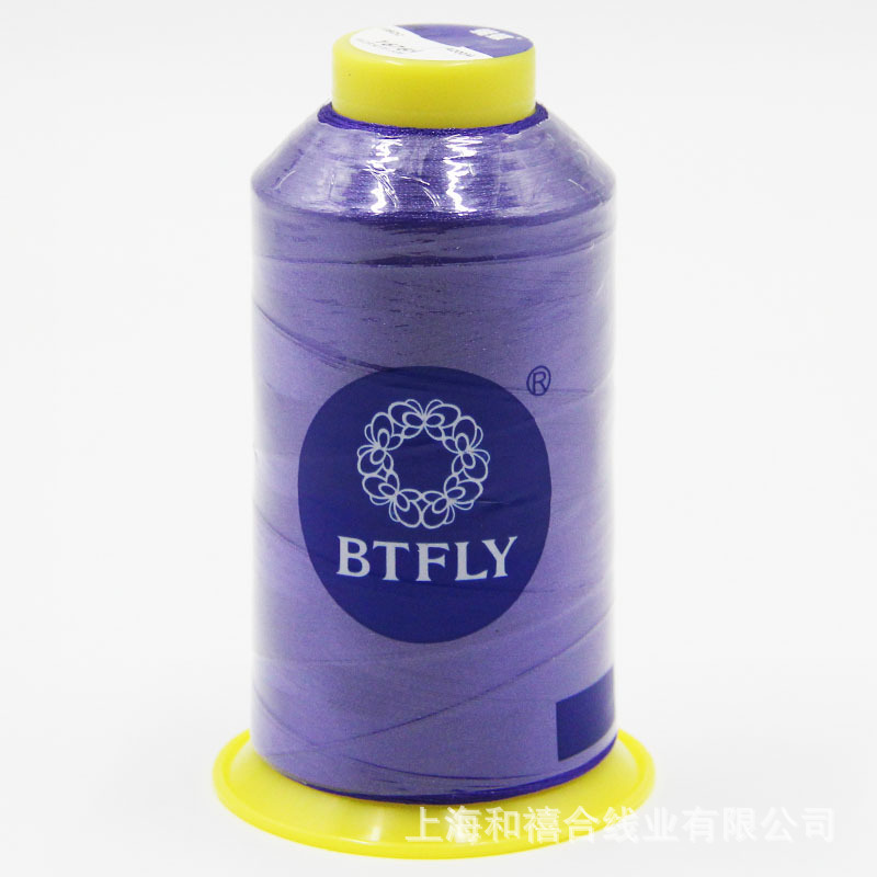 Mariposa marca hilo de bordado 108D / 2 hilo de bordado de poliéster de alta temperatura no desvanecerse calidad ecológica resistente al lavado brillante