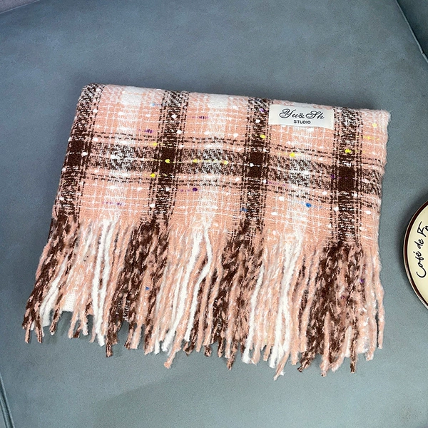 Circle gauze pink