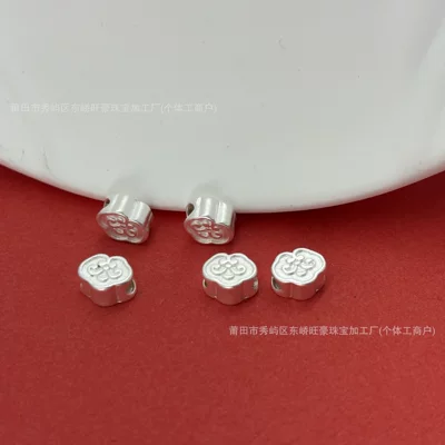 Zərgərlik ara hissələri Beads Versatile Pure Silver Small