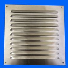 不锈钢百叶窗通风口外墙防雨风罩排风口房车厕所散热格栅冲孔盖板