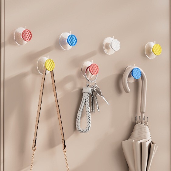 Suction Cup Small Hook, Punch Pin, Clothes Hook, Door Rear Storage Rack, Clothes Hanging Towel Rack, Wall Hook Suction Cup Small Hook, Punch Pin, Clothes Hook, Door Rear Storage Rack, Clothes Hanging Towel Rack, Wall Hook