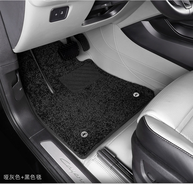 Suitable for Porsche Cayenne, Panamera, Macan 360 aviation soft-cover, custom-made, full-coverage car floor mats