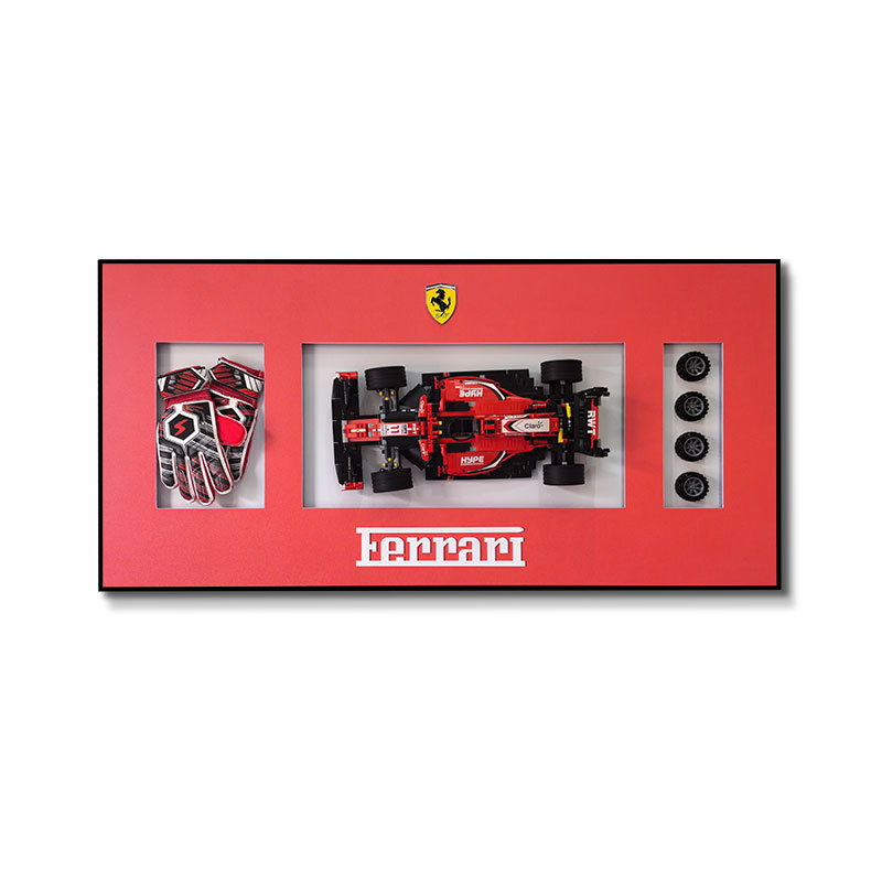 Bloques de construcción Coche Motocicleta tridimensional Pasillo Entrada Sala de niños Pintura mural Pintura decorativa moderna Sala de estar Bloques de construcción Pintura en la pared