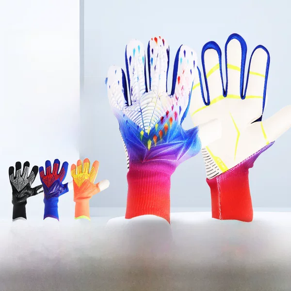 Factory direct professional goalkeeper football gloves adult goalkeeper falcon youth game non-slip wear-resistant breathable