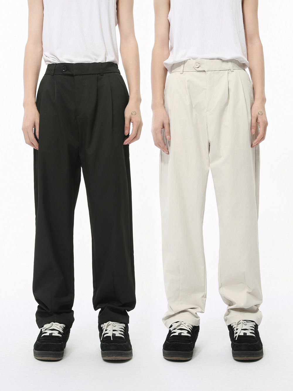 MTLCLOTHES Hombres| Nuevos productos de otoño coreanos ins ligero estilo de moda camisa cardigan pantalones casuales set