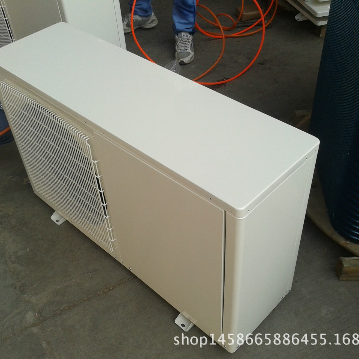 【优良品质】   水循环加长款1P 钣金 冷凝器 电机风叶