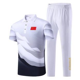 2023 Summer Parent-Child Sports and Leisure Cool and Cool Parent-Child New Casual Short-Sleeved T-Shirt Set Hot Sale