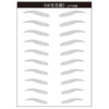 Rising temperament eyebrow
