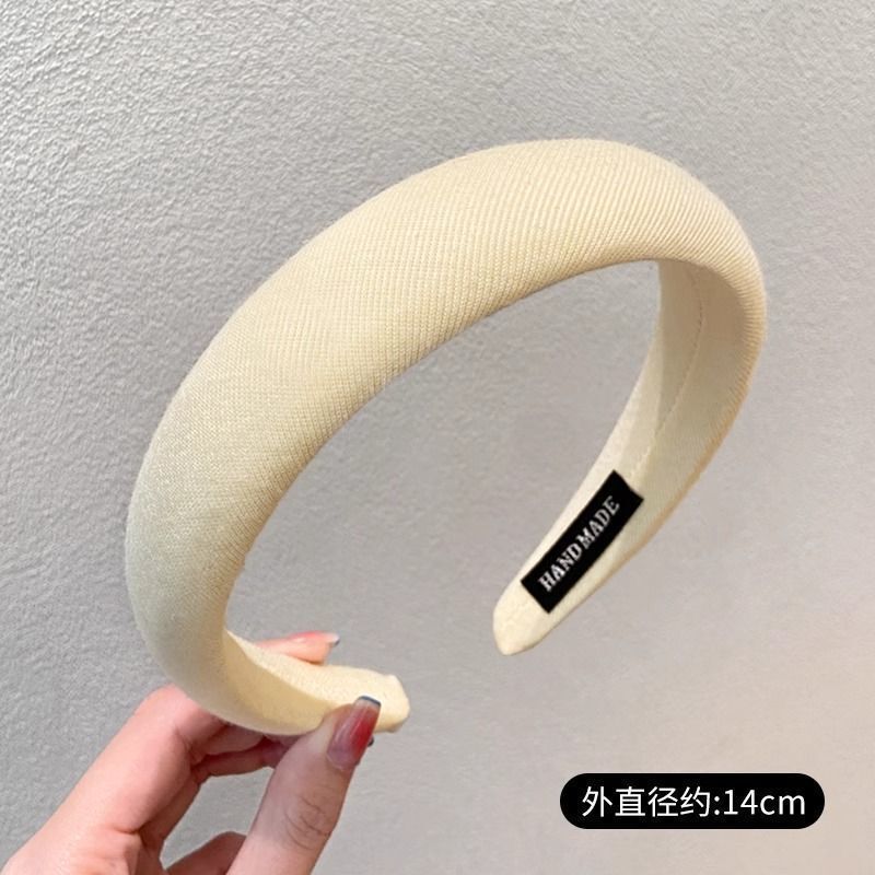 斜纹发箍女款2025新款高级感秋冬高颅顶洗脸头箍显脸小压发卡头饰|undefined