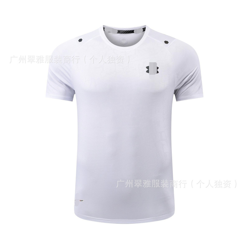 Sports Quick-Drying Ice Silk T-Shirt Trendy Men's Casual Short-Sleeved Youth Summer Cross-Border Breathable Comfortable Top Sports Quick-Drying Ice Silk T-Shirt Trendy Men's Casual Short-Sleeved Youth Summer Cross-Border Breathable Comfortable Top