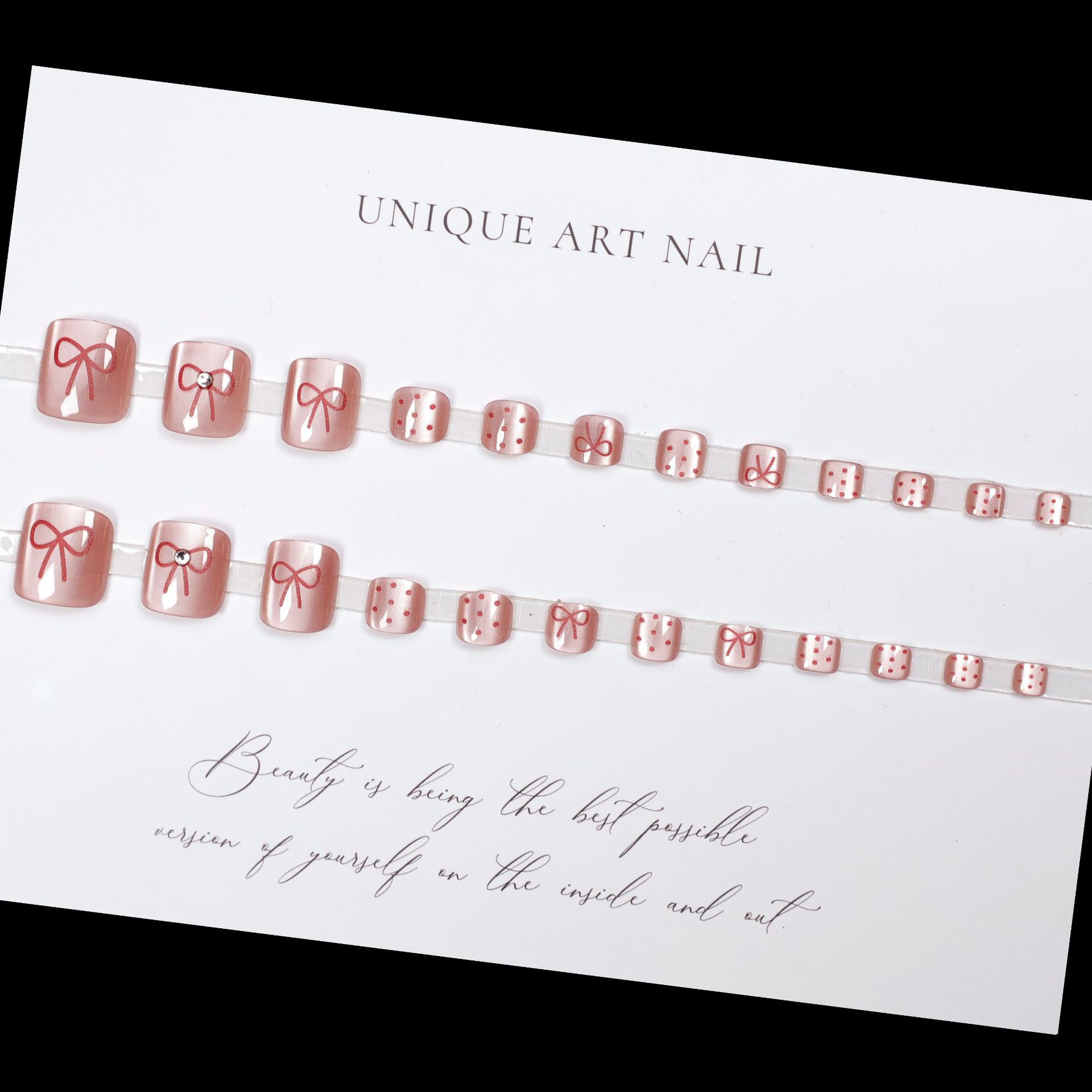 Piés de uso de uñas ojo de gato de uso de uñas de verano arco parche de uñas parche de manicure corto Yiwu manicure