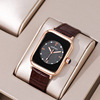 Fashionable women's watch, square quartz belt, swiss watch, wholesale
