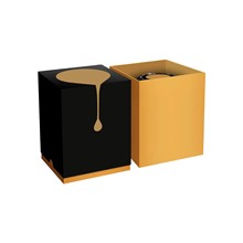 厂家专业承接蜜蜂礼盒上下盖礼盒密蜂礼盒高档礼盒可以定LOGO