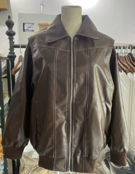 (Переходная торговля), зимняя ретро‑куртка для отдыха, полиуретановое накидка, европейский стиль