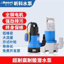 小型潜水化工泵 FSP耐腐蚀海水泵CFSP超强耐腐强酸碱工业排污水泵