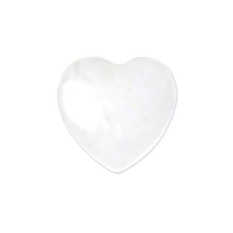 (Cross-border trading), (Wholesale), natural water, organic crystal heart shaped, accessories, 20mm, with gem