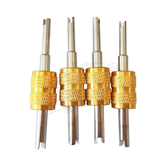 Motorcycle valve core open wire car tire valve core wrench key screwdriver air nozzle cap dust cap