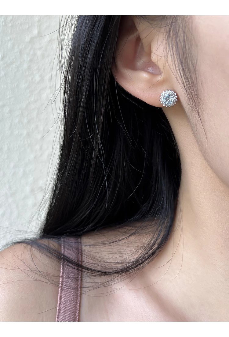 1g Weight 925 Sterling Silver Ear Needle Material Ear Studs Classification 1 Pair Quantity Holiday, Daily Occasion 925 Sterling Silver Material Geometric Pattern All Seasons Season Women's Gender Polished Finish Elegant, Simple Style Style 1 Pair 925 Sterling Silver Geometric Ear Studs 5