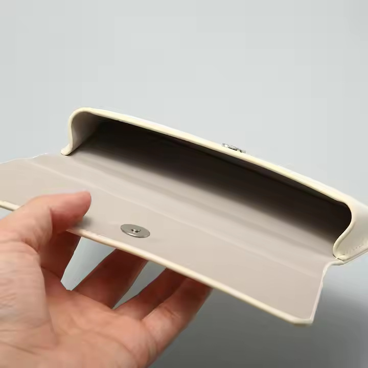 スポットホワイトGMウォレットハンドバッグサングラスPU磁気吸収バッグソフトバッグ大容量メガネケース印刷可能|undefined