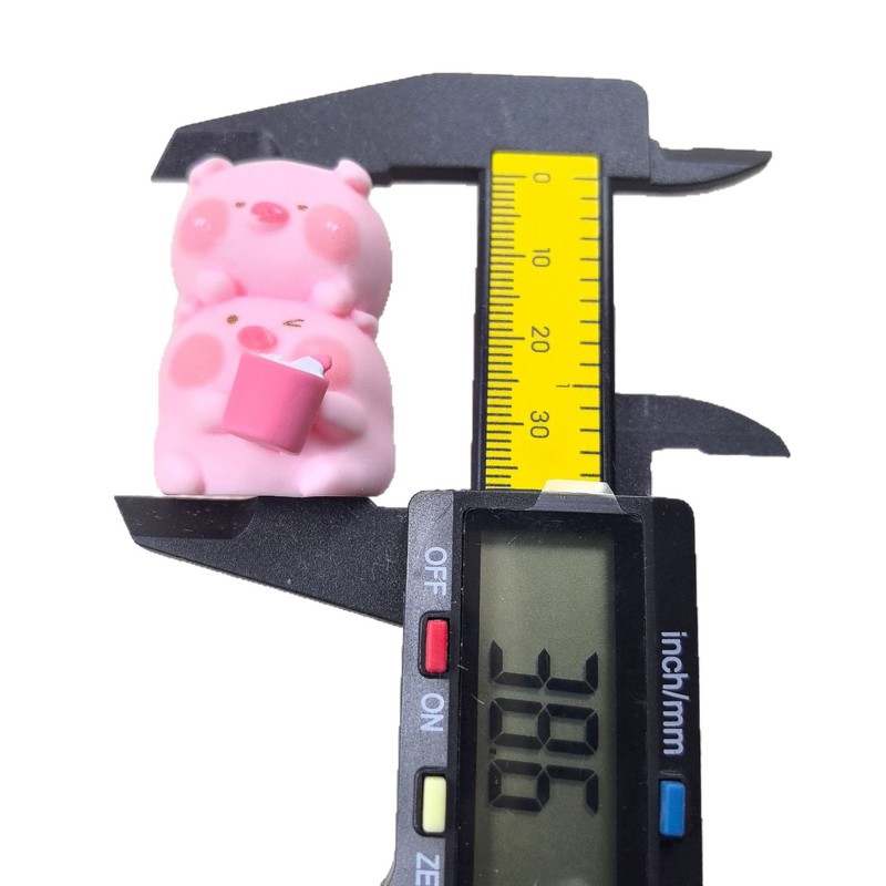 食玩猪崽 diy饰品树脂配件车摆件钥匙扣潮玩批发创意萌粒卡通盲袋|undefined