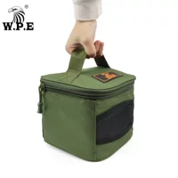 W.P.E рыболовная сумка 1 шт сумочка карп колесо рыболовные снасти 18*20*15cm рыболовная сумка брызгозащитная водная ловля аксессуары