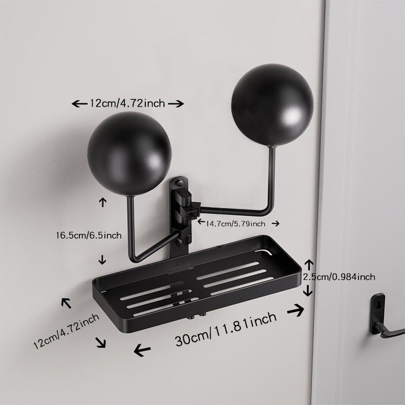 Motorcycle Helmet Rack Electric Vehicle Motorcycle Hat Storage Wall-Mounted Helmet Display Rack Wall-Mounted Hat Holder Storage Rack
