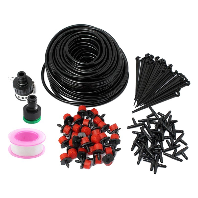Jardín de riego por goteo traje de riego patio balcón maceta ajustable gotero atomización traje de riego