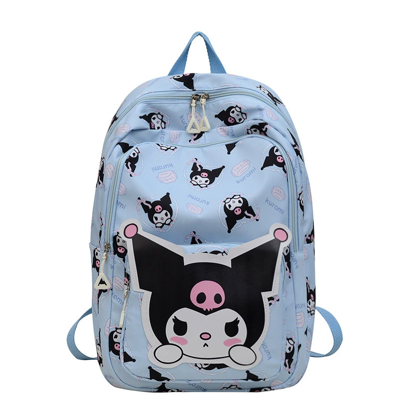 Cartoon capacious backpack, ages 3-6, kids' school bag with panda pattern, adjustable straps