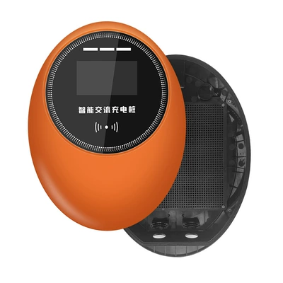 Plastic Shell for Charging Station, Ac Charging Station for Home Use, Free Shipping, Power Supply for Slow Charging of Electric Vehicles (Elektrikli avtomobil şarj cihazları) - h-01-orange-shell