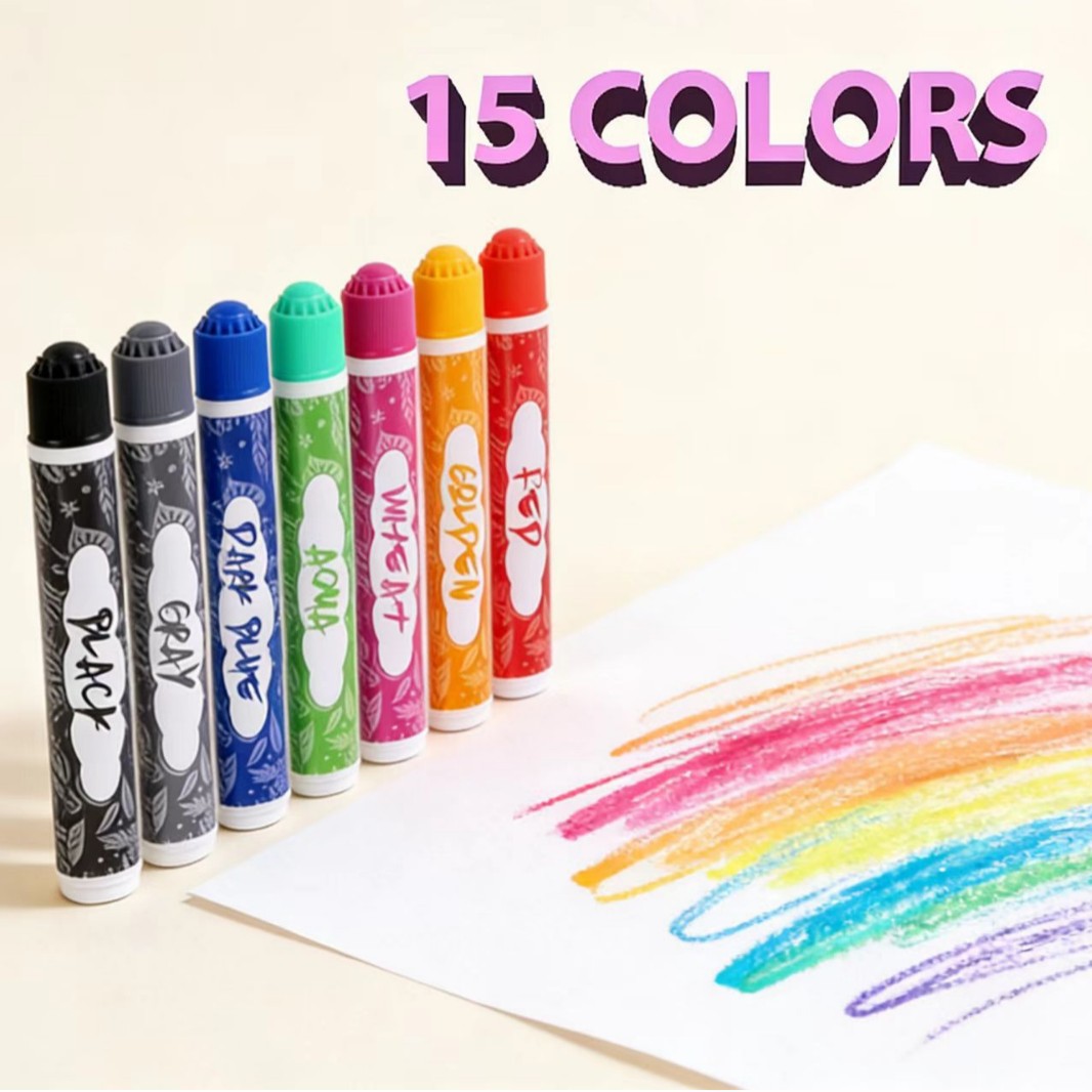 Low-Cost Wholesale Doodle Pens for Elementary School Students, Drawing Pens, Graffiti Pen Sets, Thick Watercolor Pens, Kindergarten Drawing Pens