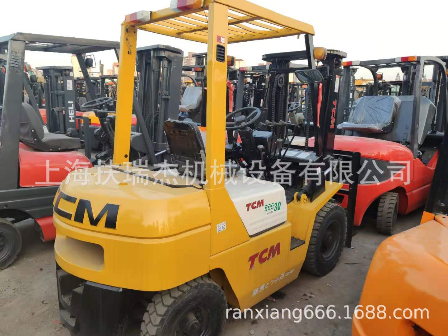 二手3吨叉车TCM3吨叉车自动档柴油叉车二手手动挡叉车