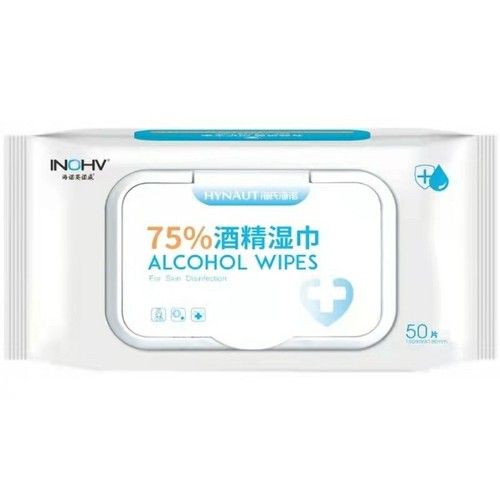 Hai's Haino Innova 75% Alcohol Wipes 50 Pack Disinfection and Sterilization Non-Independent