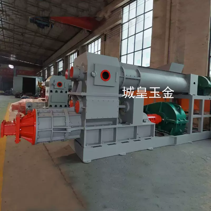 自动陶土砖挤出机 粘土泥砖制造机 屋顶墙砖 陶瓷砖 制砖机械出售