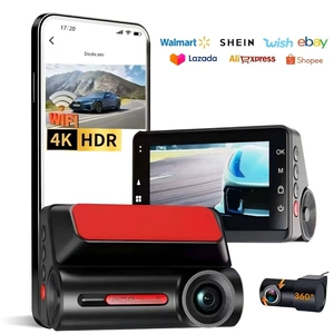 Yeni model 4K ön-arxa ikili qeydli DVR, Wifi, 24 saat parkinq monitorinqi, GPS