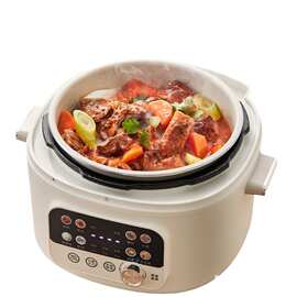 小熊电压力锅YLB-C40W5家用电饭煲全自动高压锅多功能压力煲4L双