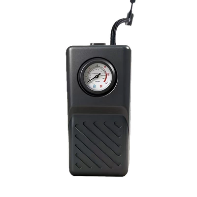 Portable car tire inflator, wireless electric car pump, car air pump (Hava nasosu) - black-air-pump