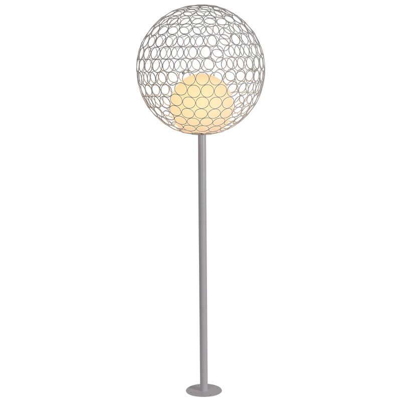 Luz de césped al aire libre escénica parque bola diente de león lámpara villa jardín decoración paisaje led lámpara 378L