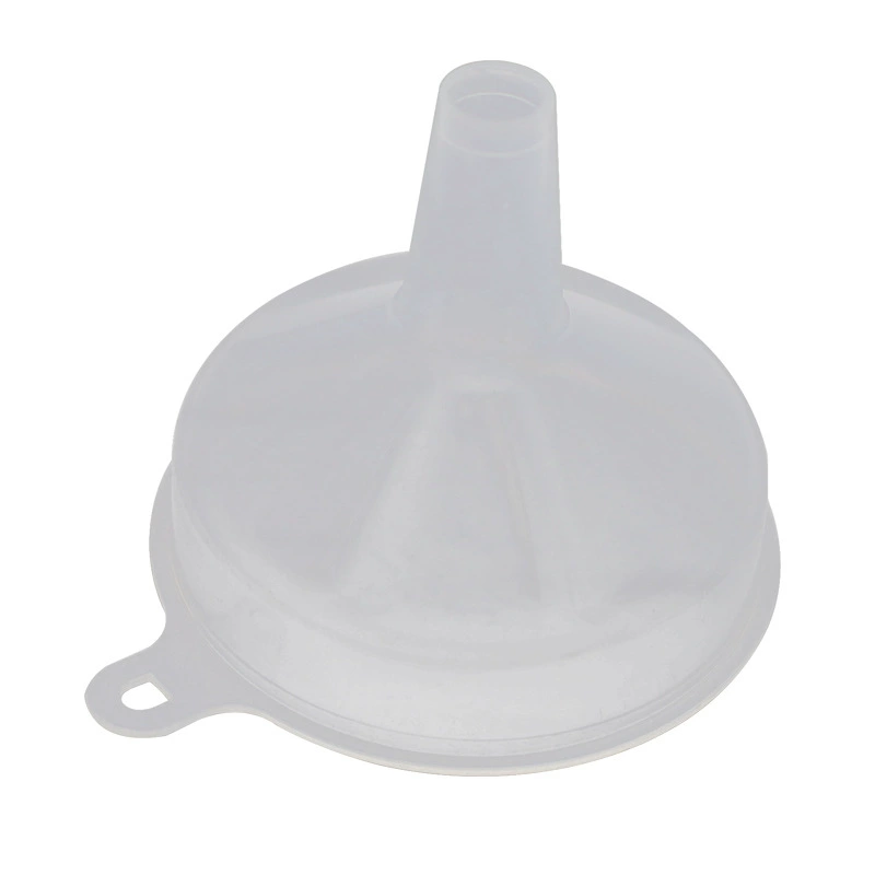 Transparent plastic small flask funnel