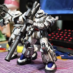 Jimoshe 赤い彗星 GTO ホワイトウルフザクガンダム JMS スターモデル HG 組み立てフィギュアメカおもちゃ男性