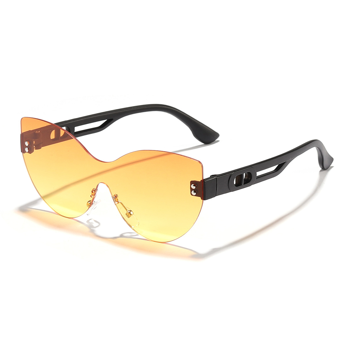 2024 nueva película marina para niños, película sin marco, uso de viajes, gafas de sol, gafas de moda de mariposa personalizadas